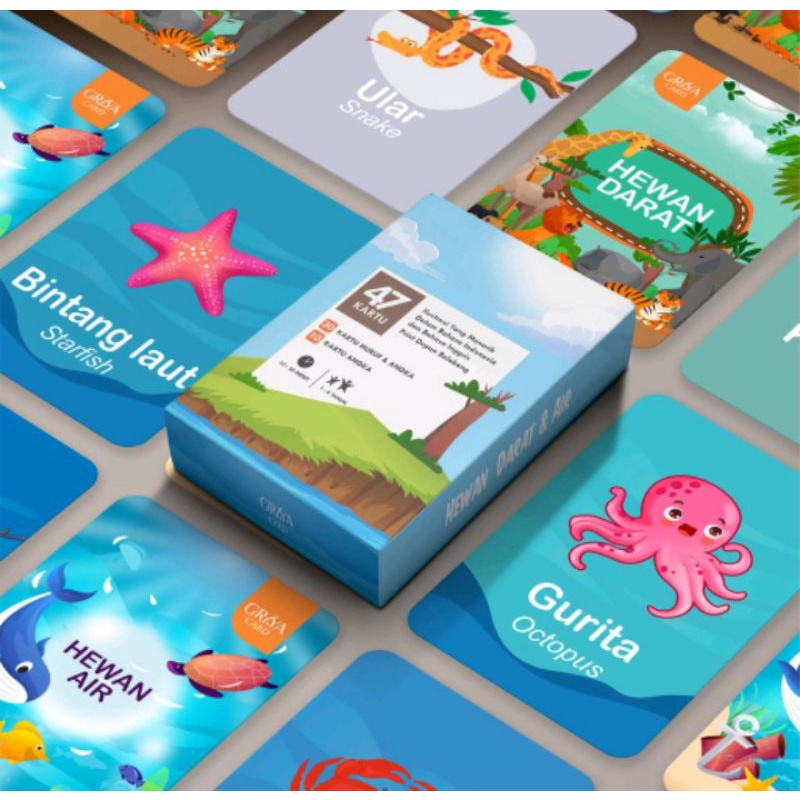 Jual Flashcard/Kartu Bergambar Edukasi | Shopee Indonesia