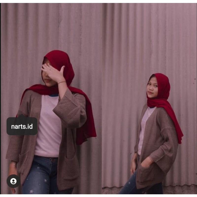 Loocy cardy / Oversize Cardy / Cardigan Rajut-4