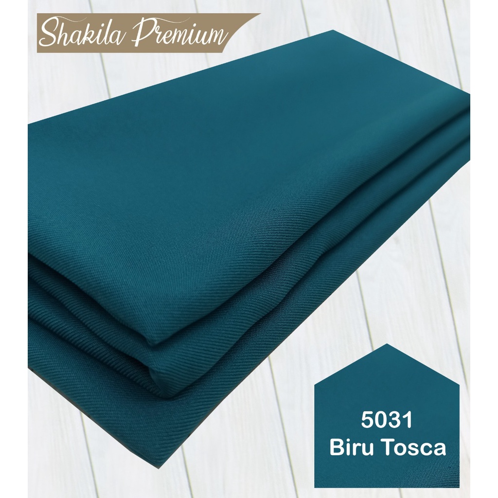 Multi Kain Shakila Shakila sakila sakilla premium lebar 1.5 meter-5031 biru tosca