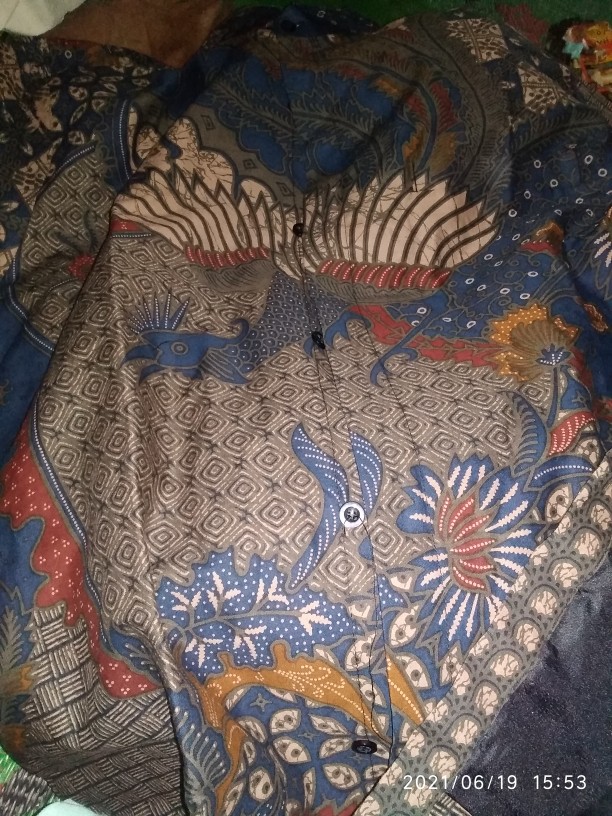 Wiryawan Batik Lengan Panjang Full Furing Katun Halus Sragenan Hq Size M-xxl Batik Solo Kanaya