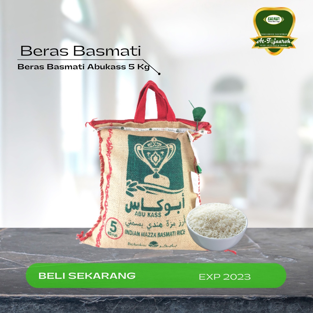 

BERAS BASMATI ABU KASS 5KG