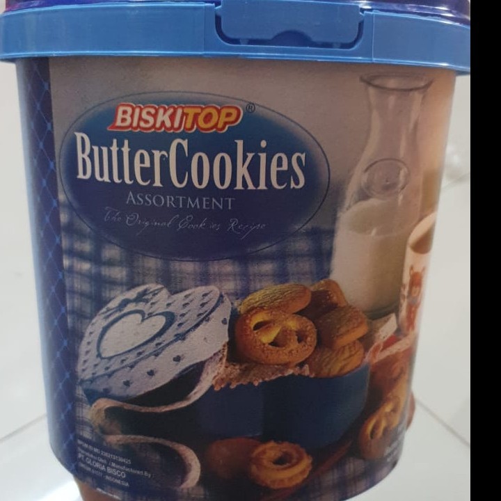 

Biskitop Butter Cookies Toples 400 gr Kue Kering