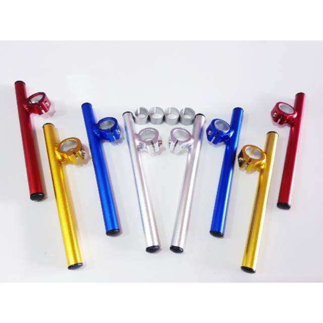 STANG JEPIT/STANG DRAG 15 DERAJAT VARIASI STIR MOTOR SATRIA FU 150/SONIC 150/VIXION OLD/VIXION NEW/N