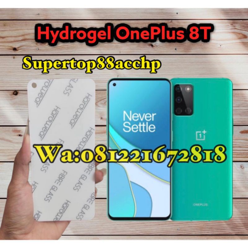 OnePlus 8T Anti gores Hydrogel Full Screen Protector