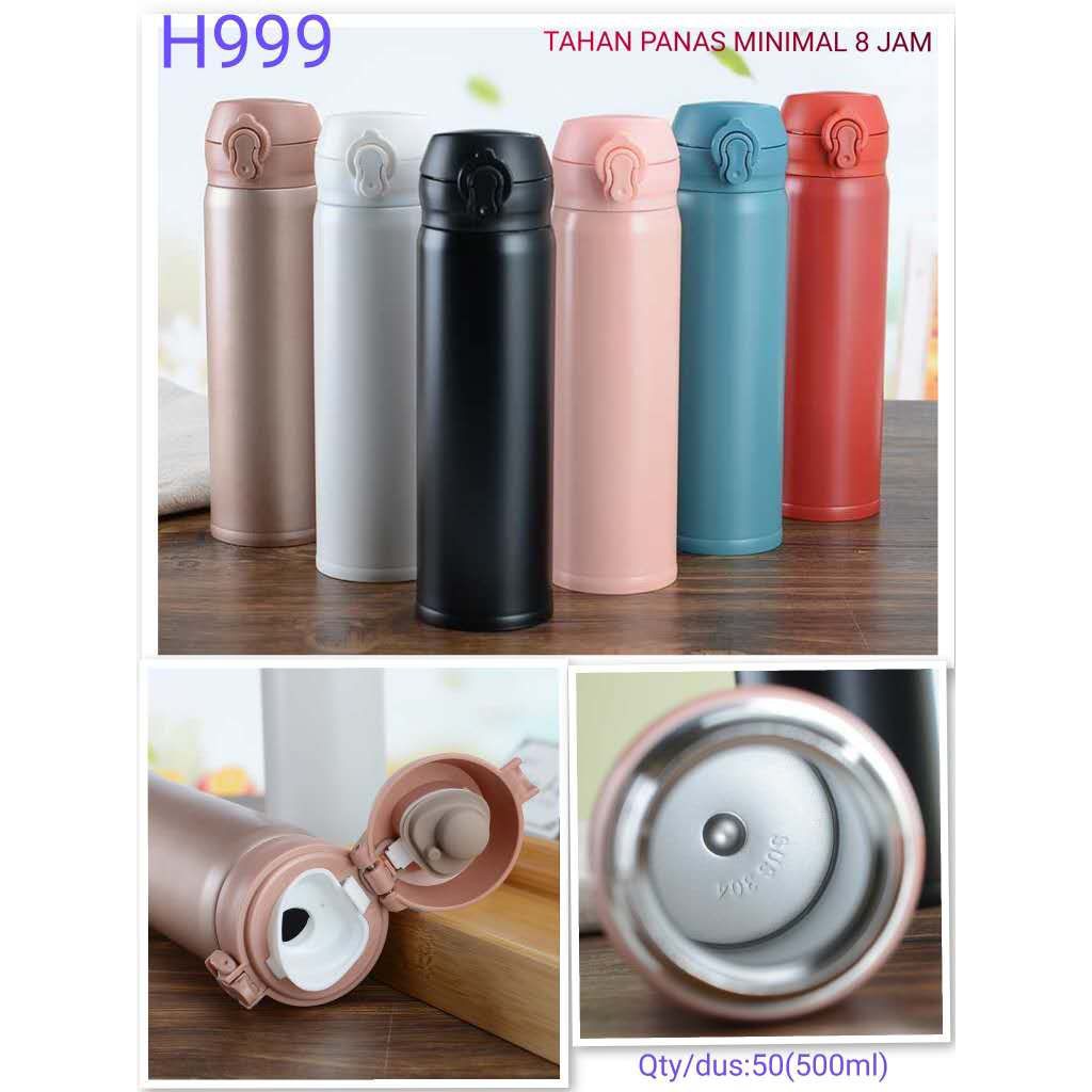 Termos Air Panas Niagara Doff Tumbler Termos Niagara Polos 500ml - H999