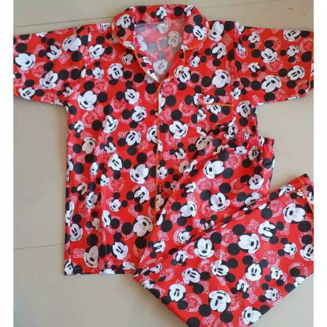 BAJU TIDUR DEWASA POLY MICRO size (L,XL) (bisa pilih motif)