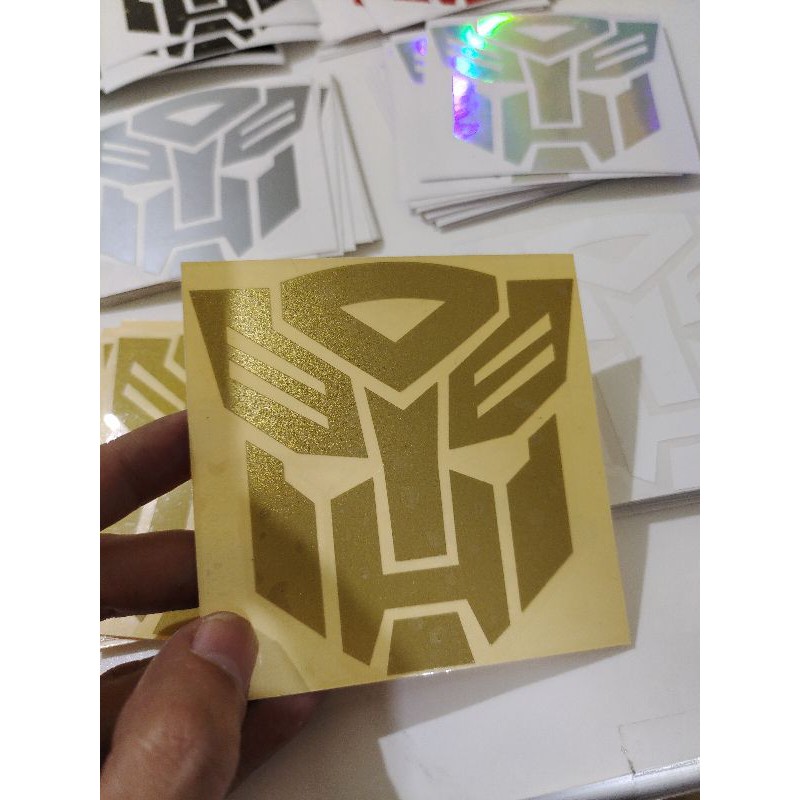 STICKER TRANSFORMERS 1 CUTTING