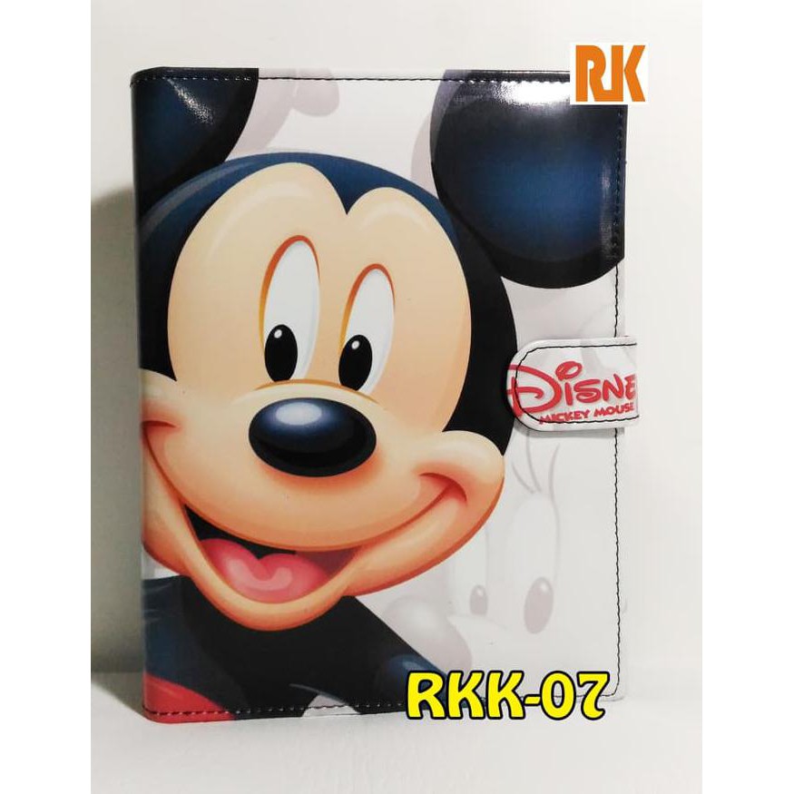 

BANTING HARGA Binder KULIT SINTETIS 20 Ring Mickey Mouse (RKK-07) TERMURAH