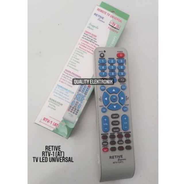 REMOTE TV LED RECIVER PARABOLA DIGITAL RECEIVER RTV-1 RETIVE