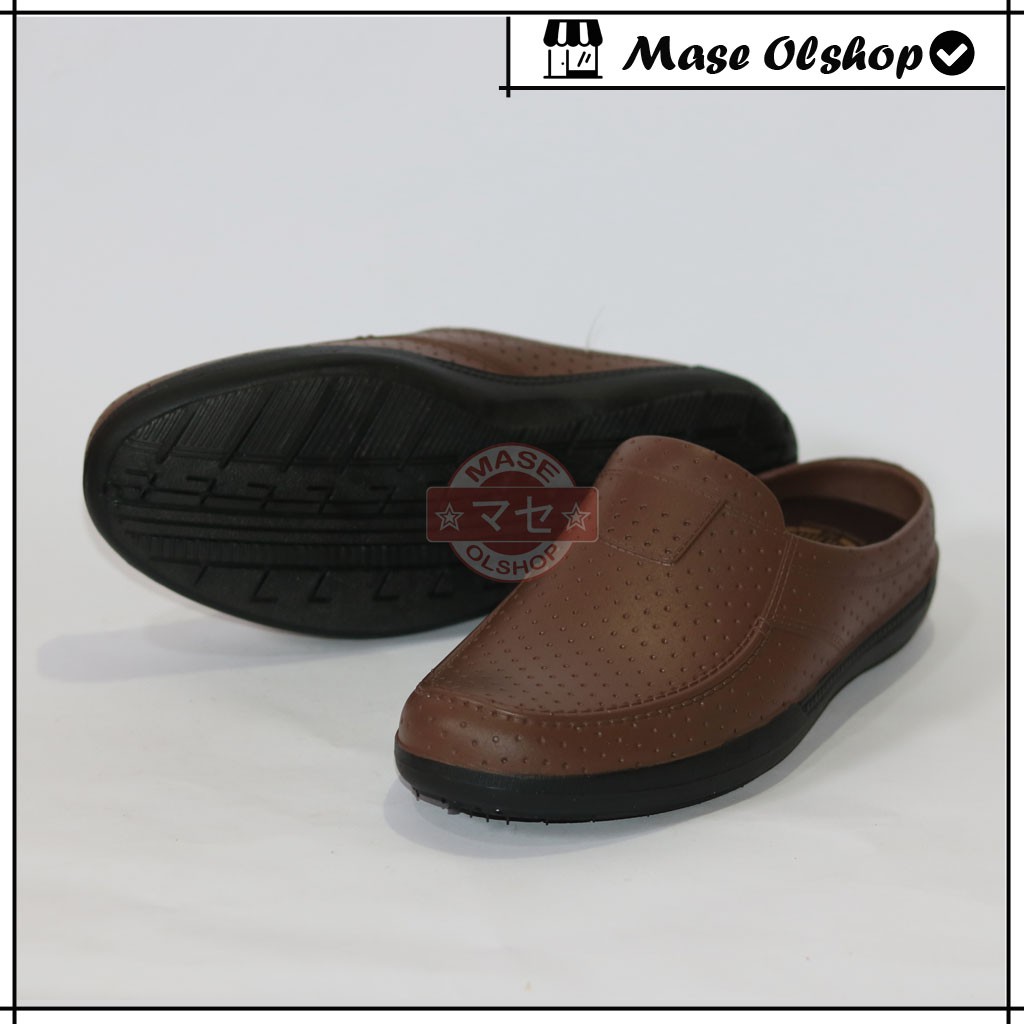 Sendal Sepatu Pria Model Slip On ATT ABK 553