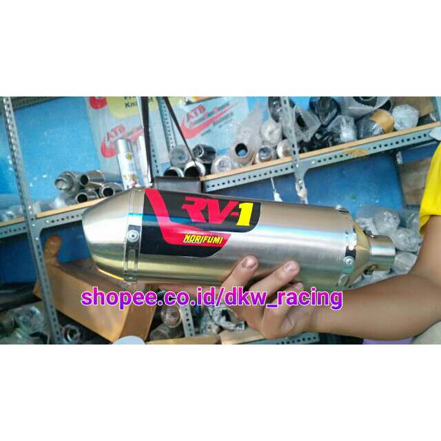 Knalpot racing norifumi rv1 slincere only klx crf