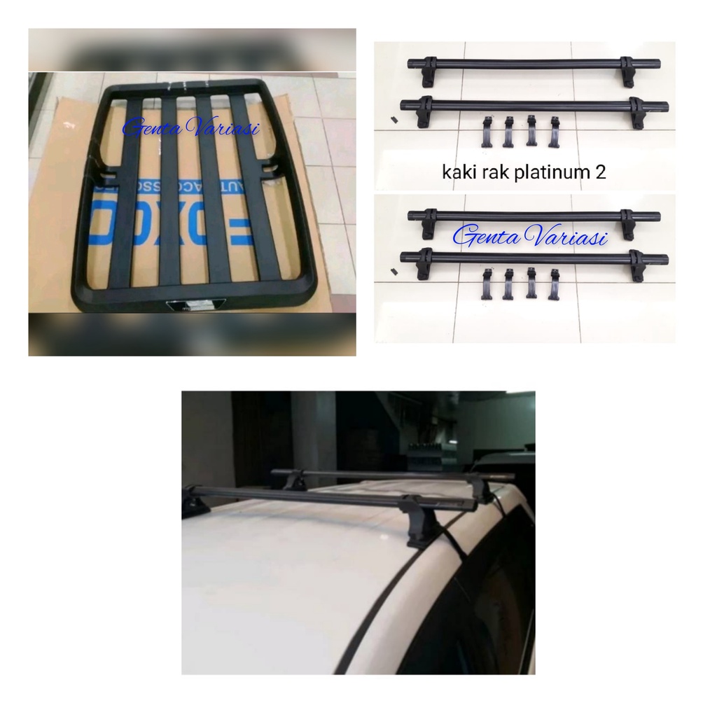 Rak Atas Mobil Rak Bagasi Mobil Paket Lengkap Plus Kaki Rak
