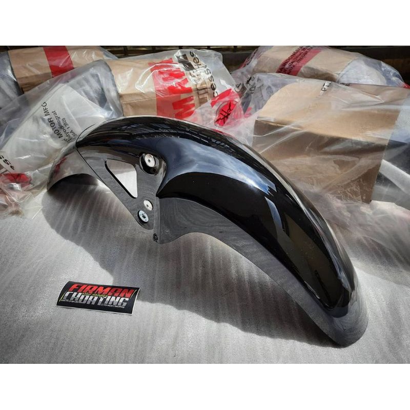 Spakbor slebor depan rx king hitam original yamaha