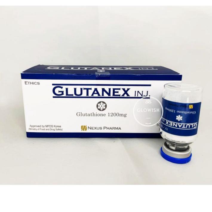♠ Glutanex & Glutaone Glutathione 1200mg | Ecer 1 Vial ➶