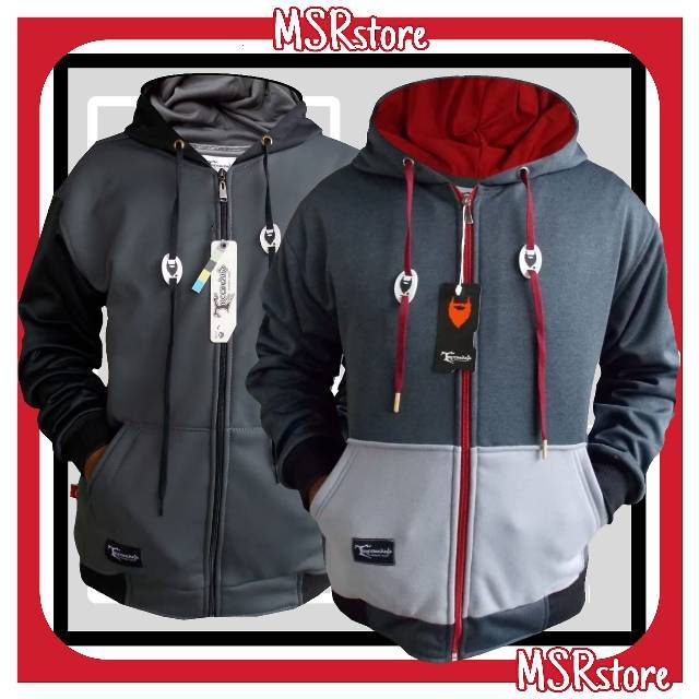 MSRstore - SWEATER ZIPPER HODIE COMBINASI ORIGINAL