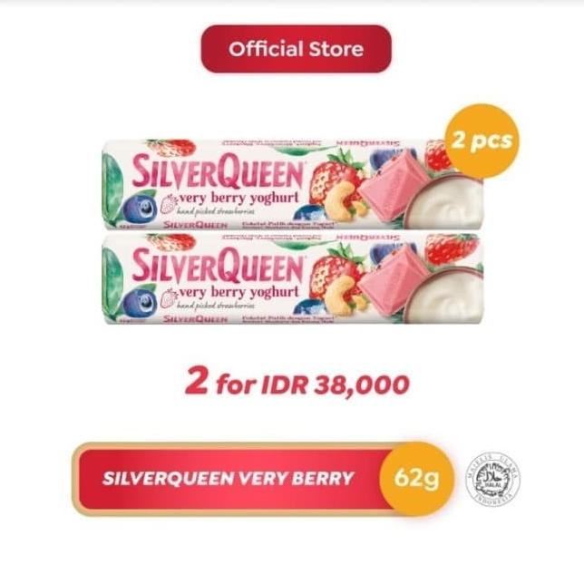 

Silverqueen Very Berry 62 g - 2 pcs