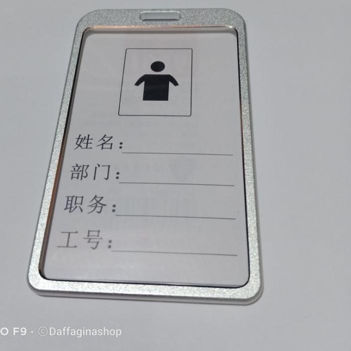 

ハ Tempat Id Card Holder Alumunium Istimewa Promo