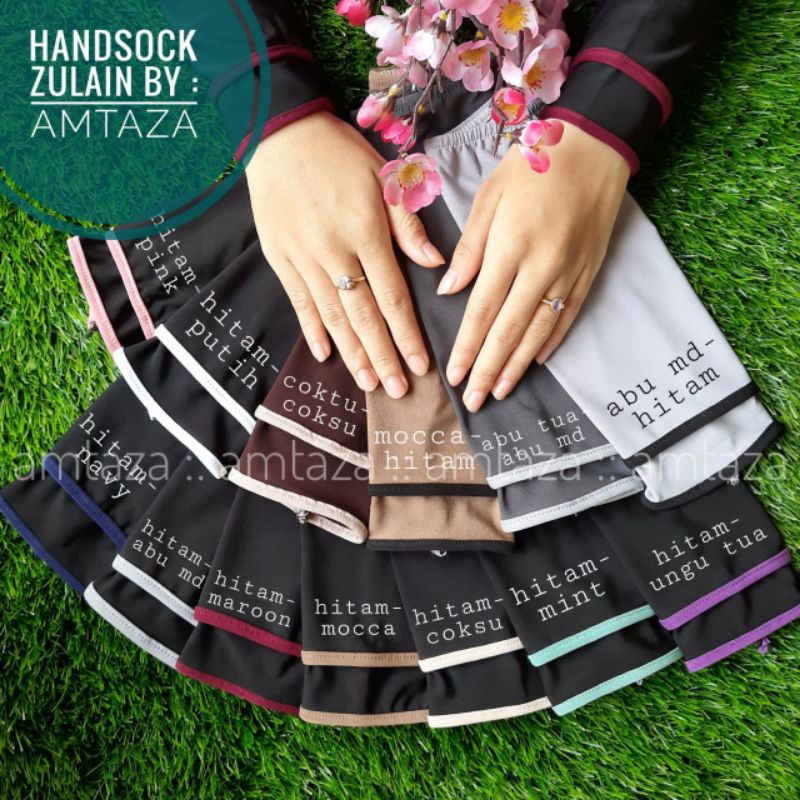 [BISA COD] Handsock zulaim Premium by Amtaza | handsock tangan panjang amtaza | manset panjang amtaza | manset tangan premium | handsock tangan