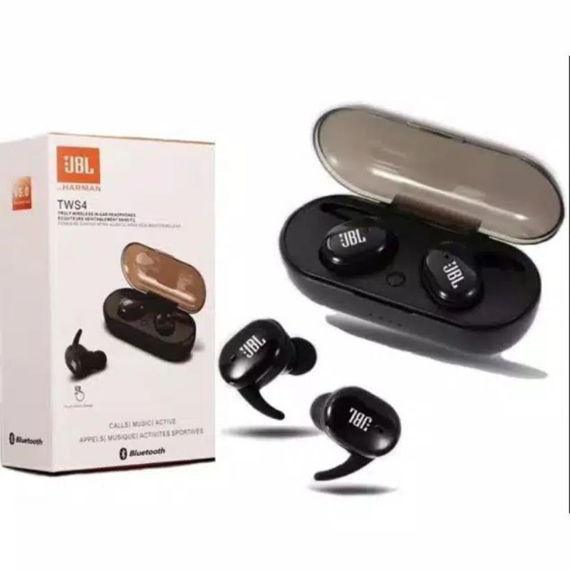 Earphone Wireless 5.0 JBL/Headset Bluetooth 5.0 TWS 4/Headset Bluetooth