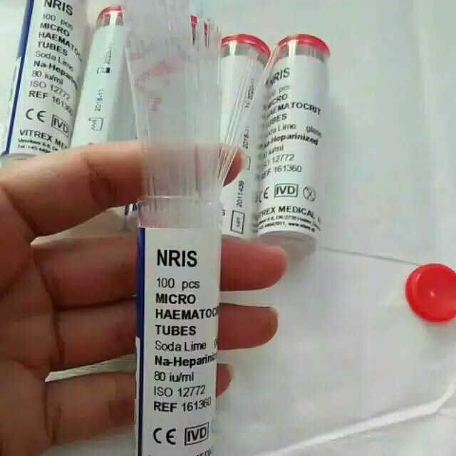 Pipet hematokrit / Pipet Kapiler/ Micro Haemotocrit Tubes
