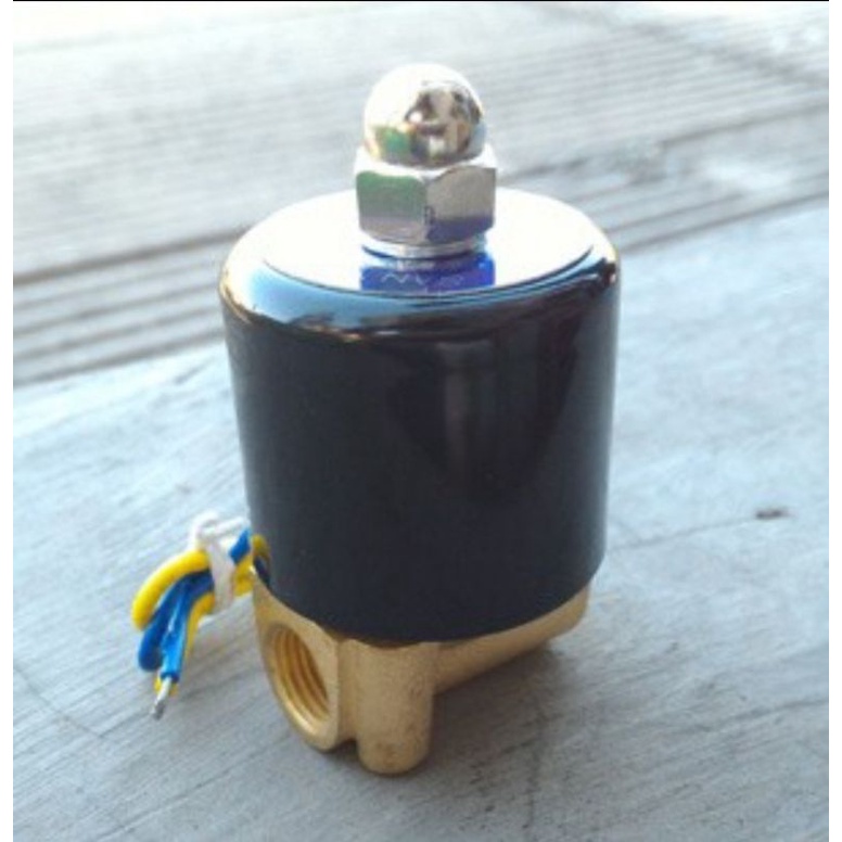 Electric Selenoid Water Valve 1/4&quot;inch 12V Solenoid Kuningan 2w-025-08