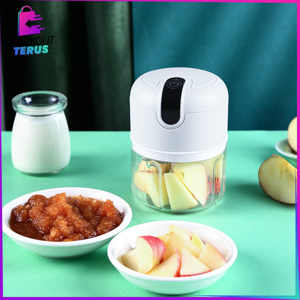 CT C454 USB Mini Chopper Blender Bumbu Portable Multifungsi Blender Dengan USB CHARGING Blander  Daging Kecil Serbaguna