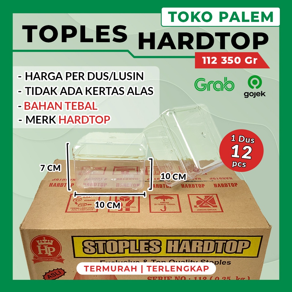 Jual Toples Kotak Persegi Hardtop 112 Dessert Box 350gr Isi 12pcs Indonesiashopee Indonesia 2863