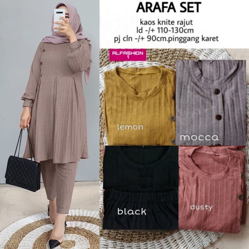ARAFA SET || KAOS KNITE RAJUT