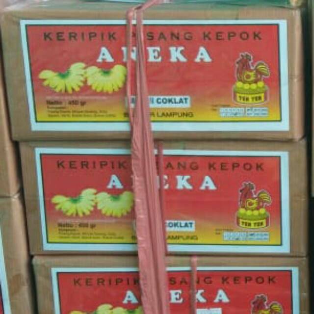 TERMURAH Keripik pisang aneka 450gr Kotak Box lampung yen yen