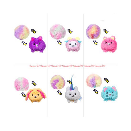 Pikmi Pops Pikmi Flips 12New Cotton Candy Mainan Suprised Boneka Bulu &amp; Plush Toys