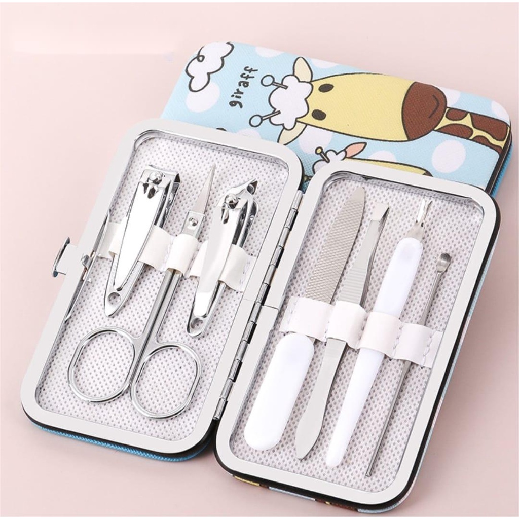 [UNI 018] GUNTING KUKU SET | NAIL CRIPPER SET | ALAT MENICURE PEDICURE | SET ALAT PERAWATAN KUKU