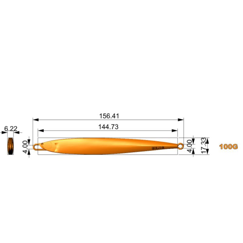 CETAKAN CNC Metal Jig / CNC Molding  / CNC Lure (Preoder)