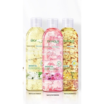 BIAOQUA SABUN MANDI FRESH PETALS BODYWASH SHOWER GEL 250ML