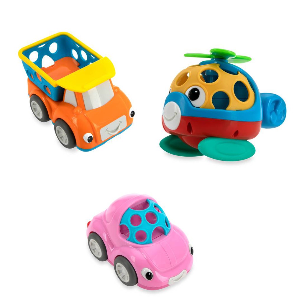 Nuby Baby Plays Pals - Mainan Sensori Anak Play Pals 3m+ (Tersedia Varian Karakter)