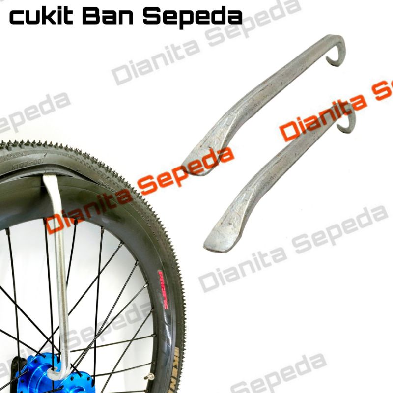Alat Tambal Ban Cukit Buka Ban Sepeda listrik Congkel Tire Lever Besi Besar