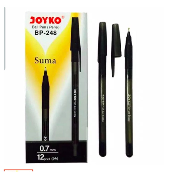 

[SATUAN] Bolpen Joyko BP-248 SUMA / pulpen / pena hitam