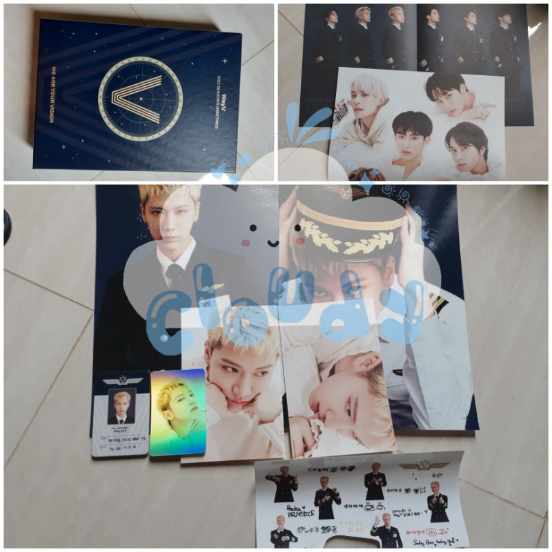 ready stock season's greeting 2022 wayv