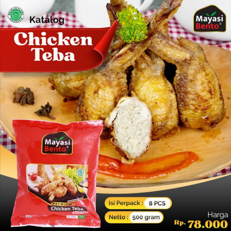 

Chicken teba mayasi bento feozen food bekasi