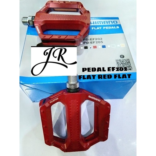 PEDAL EF202 FLAT RED FLAT