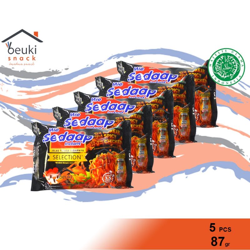 

Mie Sedaap Selection 5 pcs