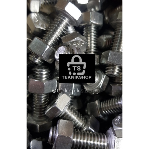 BAUT STAINLESS 5/16 X 1" / BAUT STAINLESS 12 1 INCI