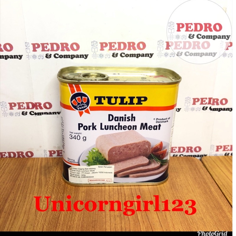 

Danish Pork Luncheon Meat “Tulip” 340 gr Original