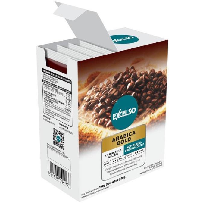 

Unik Excelso Arabica Gold Kopi Instan Box Isi 10 Sachet Bagus
