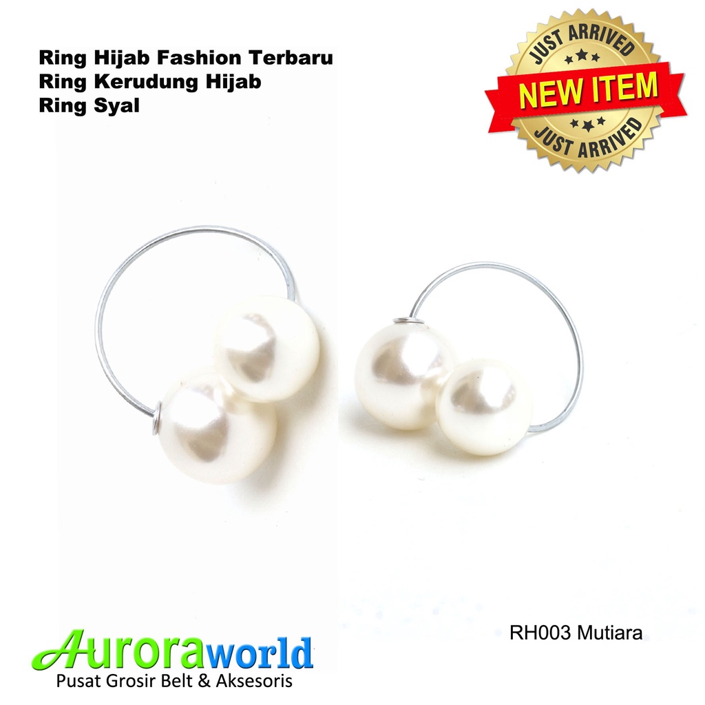 AURORAWORLD Ring kerudung ring hijab ring syal ring jilbab Terbaru bisa COD