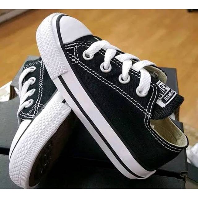 SEPATU ANAK SEKOLAH HITAM CONVERSE ALLSTAR