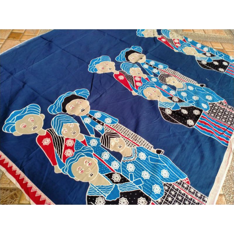 kain batik solo motif suku Dayak