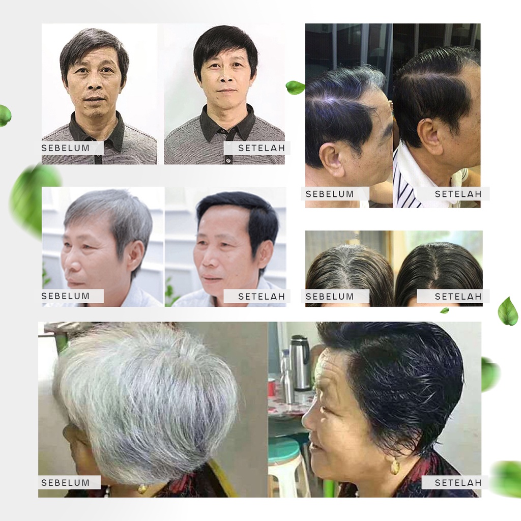 Hair color shampoo penghitam rambut uban Sin Hair shampoo jepang-1