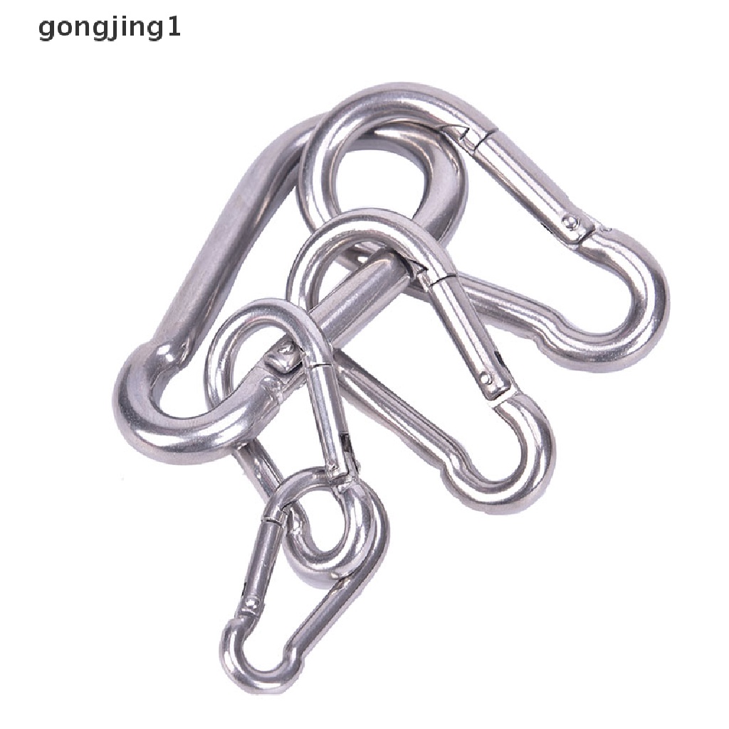 Ggg 304 Gantungan Kunci Carabiner Bahan Stainless Steel