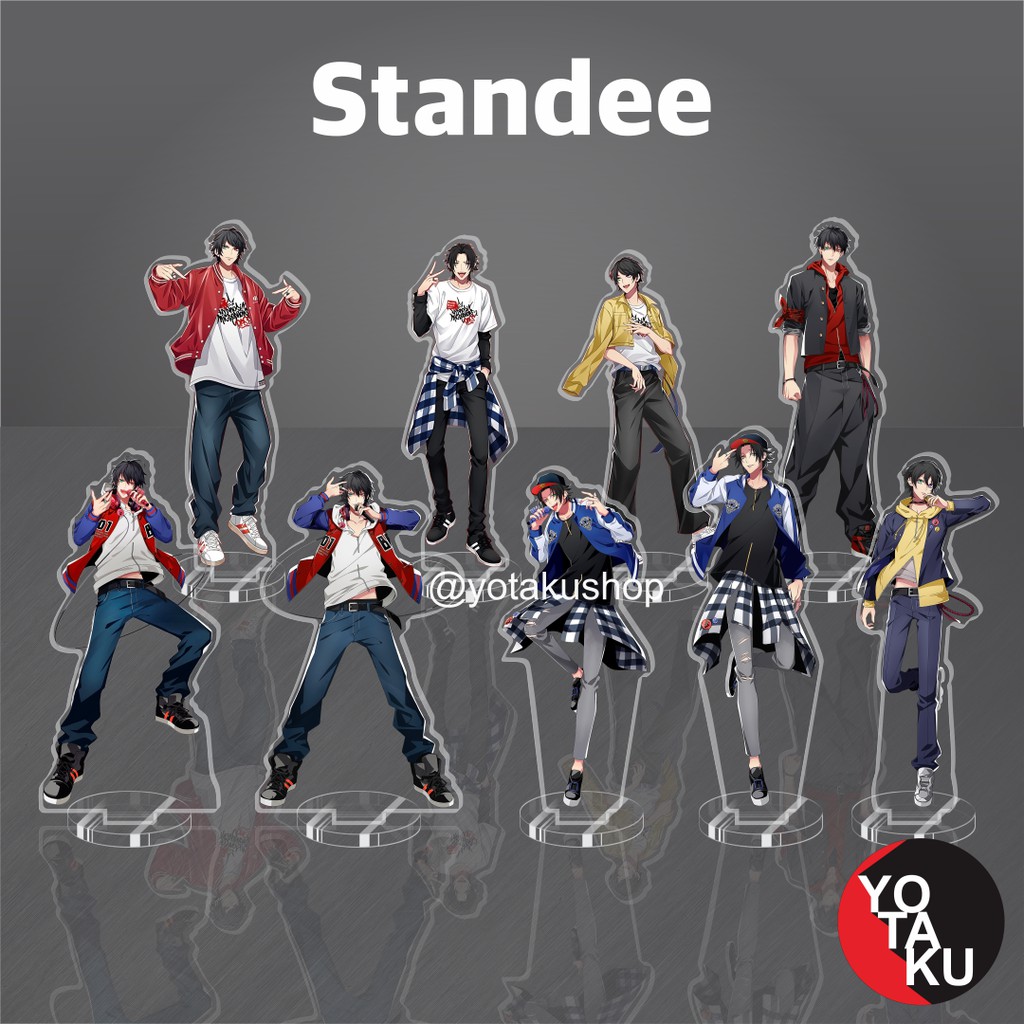 Standee Besar Figure Anime Akrilik Hypmic Hypnosis Mic Buster Bros  Temple Seri 1 YOTAKUSHOP
