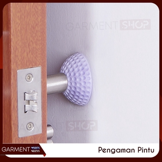 Pengaman Gagang  Pintu  Engsel Karet Silikon Door Stopper 